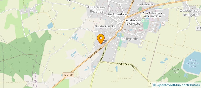 localisation de l'entreprise 451 449 516   COULLONS