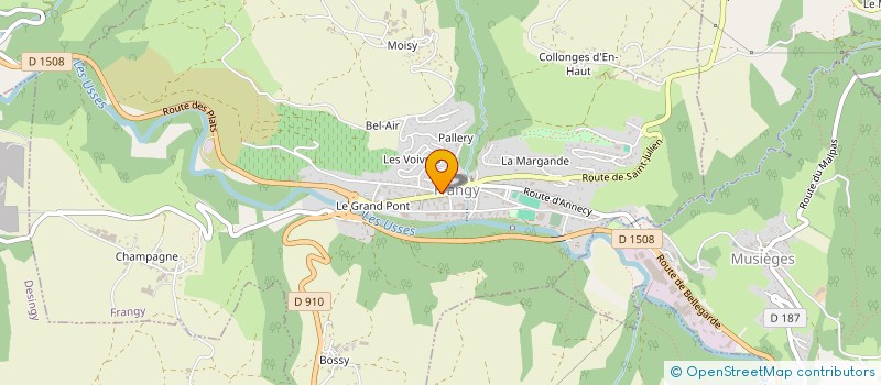 localisation de l'entreprise 451 474 514   FRANGY