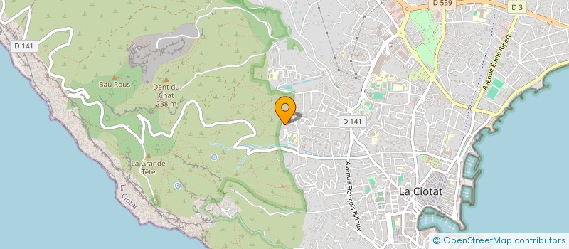 localisation de l'entreprise 451 502 264   LA CIOTAT