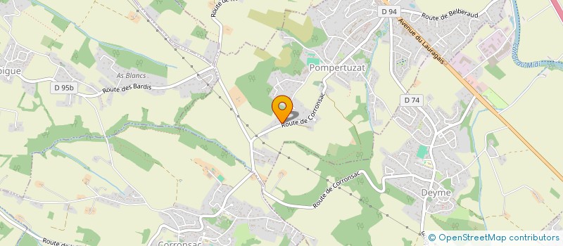 localisation de l'entreprise 451 509 913 à CAPOULET-ET-JUNAC