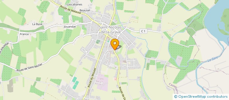 localisation de l'entreprise 451 522 197  à COLOMBIERS