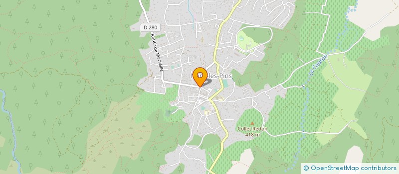 localisation de l'entreprise 451 529 663 à NANS-LES-PINS