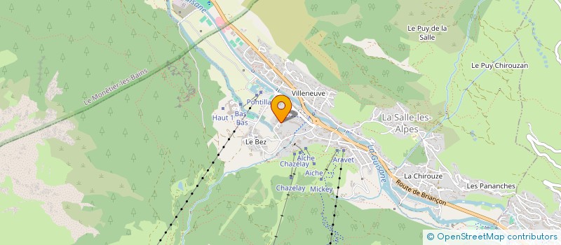 localisation de l'entreprise 451 561 534   LA SALLE-LES-ALPES