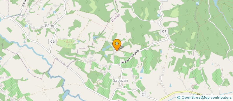 localisation de l'entreprise 451 592 851   SABAZAN