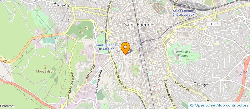 localisation de l'entreprise 451 661 565   SAINT-ETIENNE