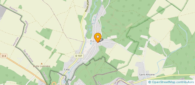 localisation de l'entreprise 451 675 912   RAIZEUX