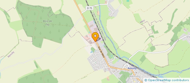 localisation de l'entreprise 451 683 189  à REMILLY