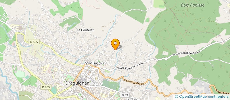 localisation de l'entreprise 451 793 319   DRAGUIGNAN