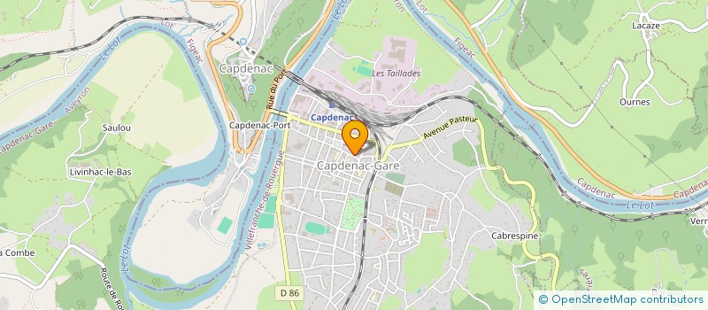 localisation de l'entreprise 451 796 122   CAPDENAC-GARE
