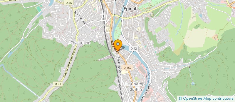 localisation de l'entreprise 451 796 668 à EPINAL