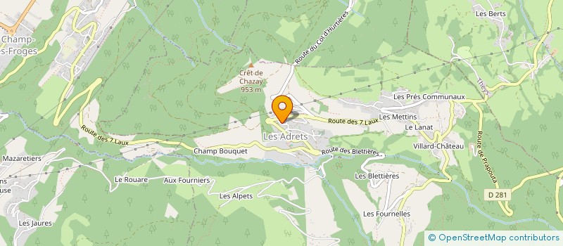 localisation de l'entreprise 451 821 342   CULAN