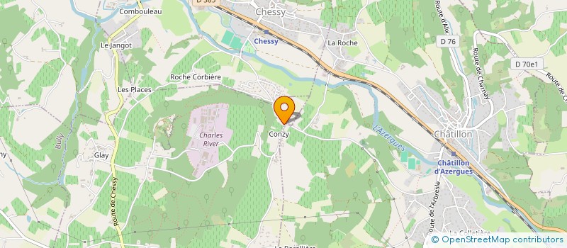 localisation de l'entreprise 451 834 550   SAINT-GERMAIN-NUELLES