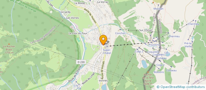 localisation de l'entreprise 451 907 885 à CHATEL