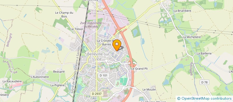 localisation de l'entreprise 451 917 868   BELLEVIGNY