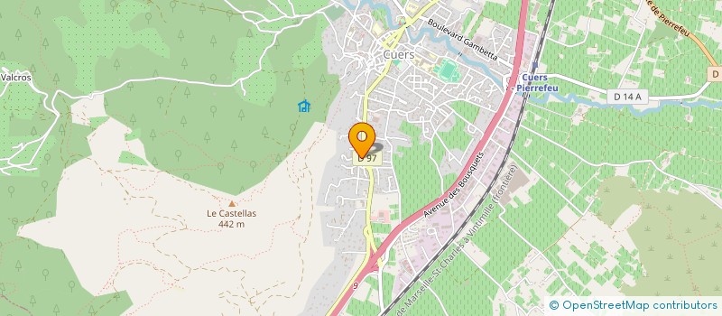 localisation de l'entreprise 451 955 306   CUERS