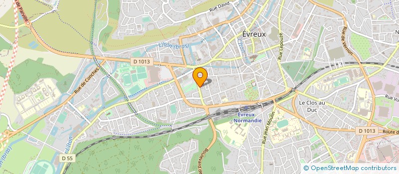 localisation de l'entreprise 452 038 466   LA TESTE-DE-BUCH