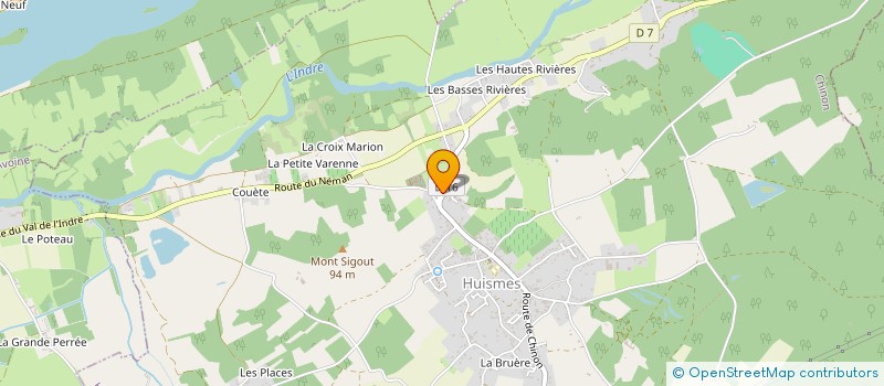 localisation de l'entreprise 452 053 473   HUISMES