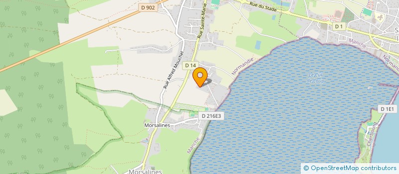 localisation de l'entreprise 452 054 679   QUETTEHOU