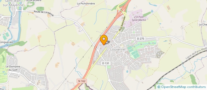 localisation de l'entreprise 452 072 259   LOUVERNE