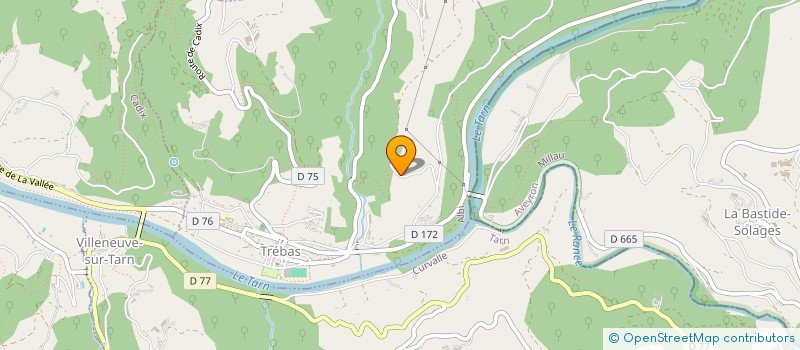 localisation de l'entreprise 452 121 361   TREBAS