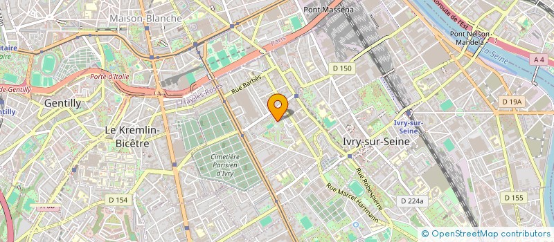 localisation de l'entreprise 452 295 116   IVRY-SUR-SEINE