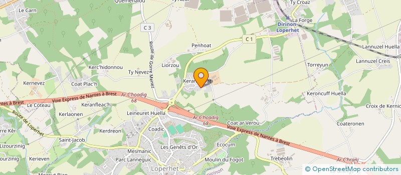 localisation de l'entreprise 452 304 595   LOPERHET