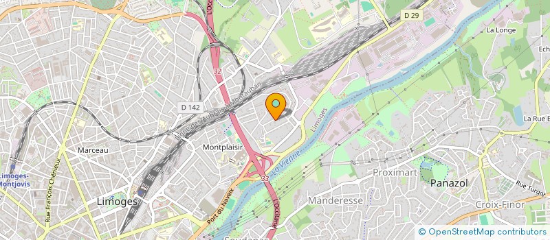 localisation de l'entreprise 452 330 178 à LIMOGES