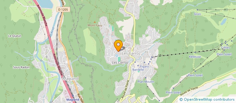 localisation de l'entreprise 452 400 070   ARACHES-LA-FRASSE