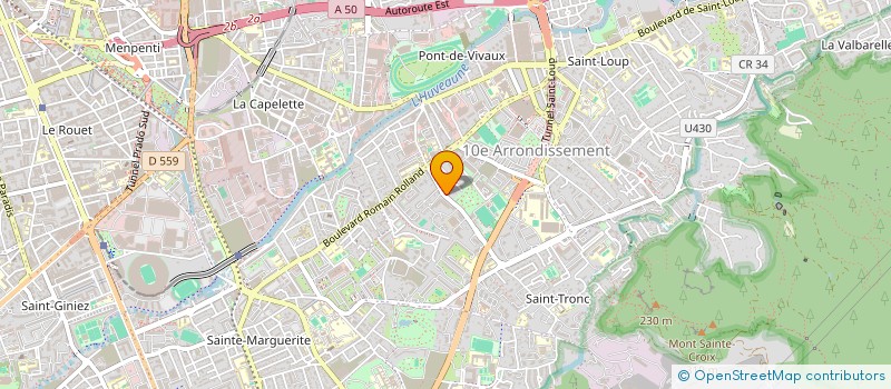 localisation de l'entreprise 452 439 458 à MARSEILLE