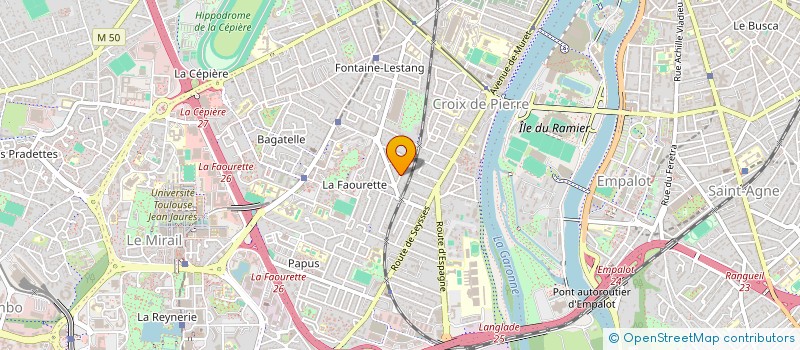 localisation de l'entreprise 452 467 202   TOULOUSE