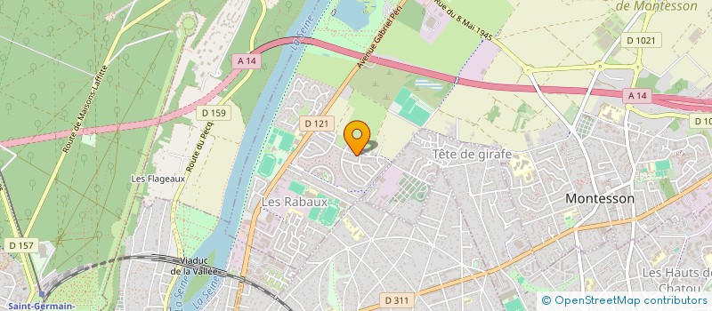 localisation de l'entreprise 452 498 348 à MONTESSON