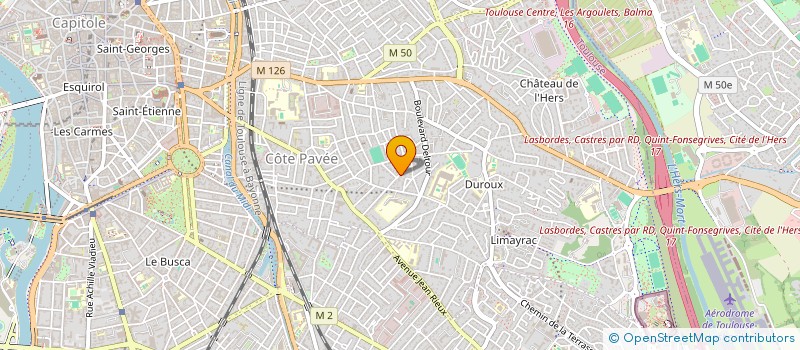 localisation de l'entreprise 452 498 504 à TOULOUSE