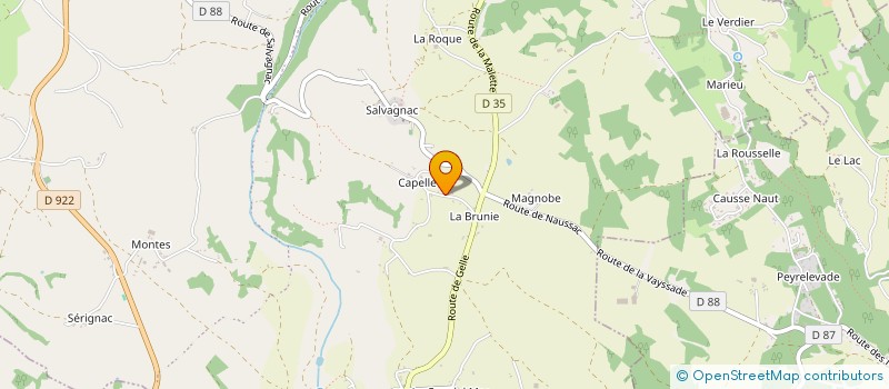 localisation de l'entreprise 452 565 294   LISSAC-ET-MOURET