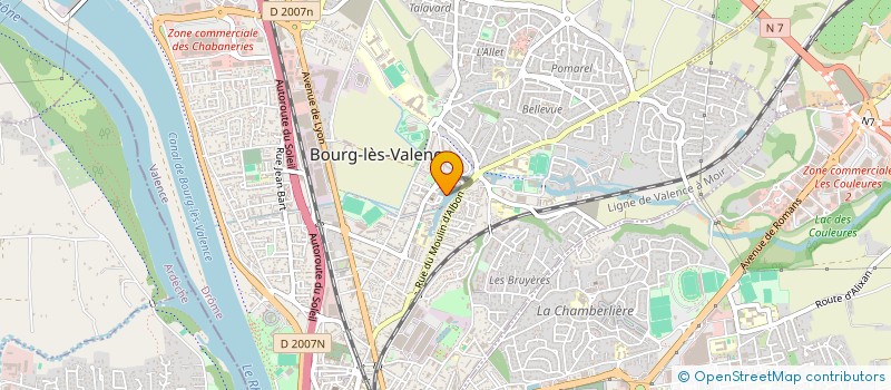 localisation de l'entreprise 452 588 452 à VALENCE