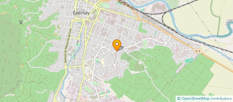 localisation de l'entreprise 452 604 010   EPERNAY