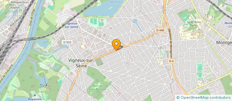 localisation de l'entreprise 452 614 936 à VIGNEUX-SUR-SEINE