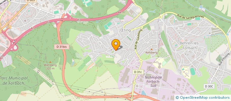 localisation de l'entreprise 452 652 464   TING