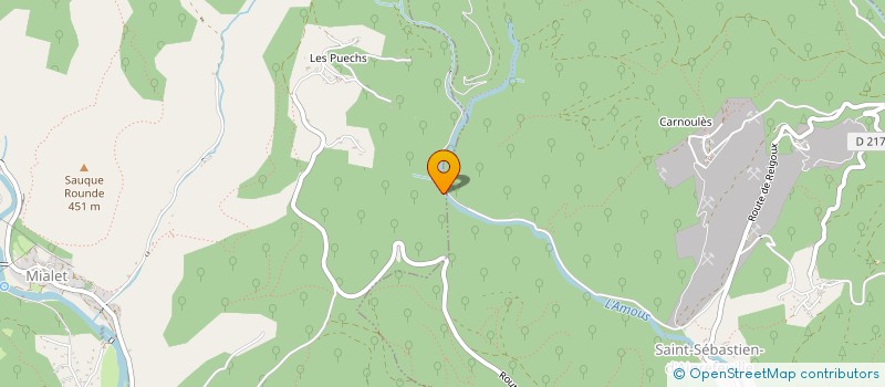 localisation de l'entreprise 452 658 891   SAINT-JEAN-DU-GARD