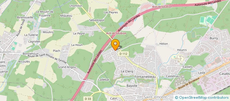 localisation de l'entreprise 452 673 239   SEIGNOSSE