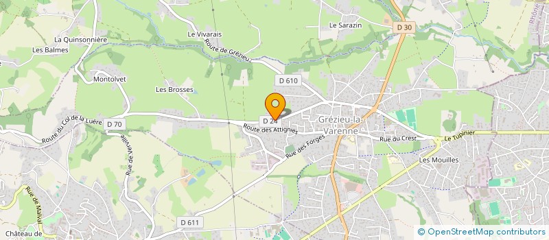 localisation de l'entreprise 452 698 111   GREZIEU-LA-VARENNE