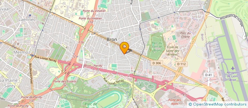 localisation de l'entreprise 452 737 950   SAINT-SYMPHORIEN-D'OZON