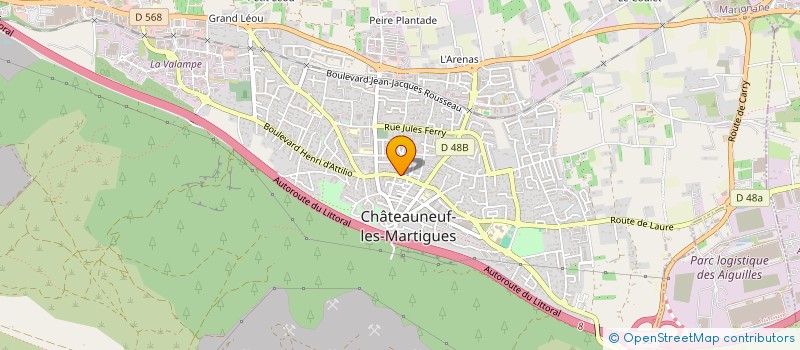 localisation de l'entreprise 452 740 897   LA CRAU