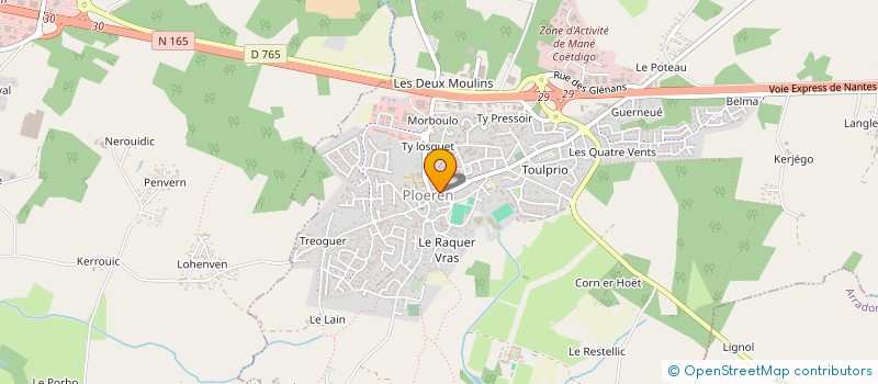 localisation de l'entreprise 452 748 262   PLOEREN