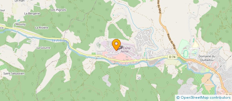 localisation de l'entreprise 452 803 760   LA TESTE-DE-BUCH