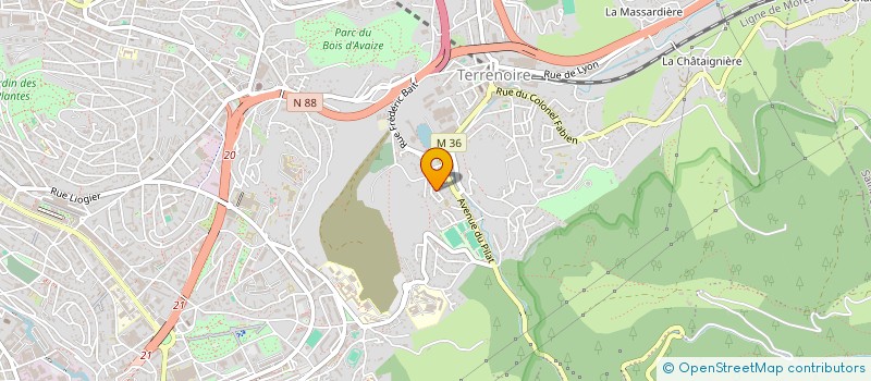 localisation de l'entreprise 452 839 061   SAINT-ETIENNE