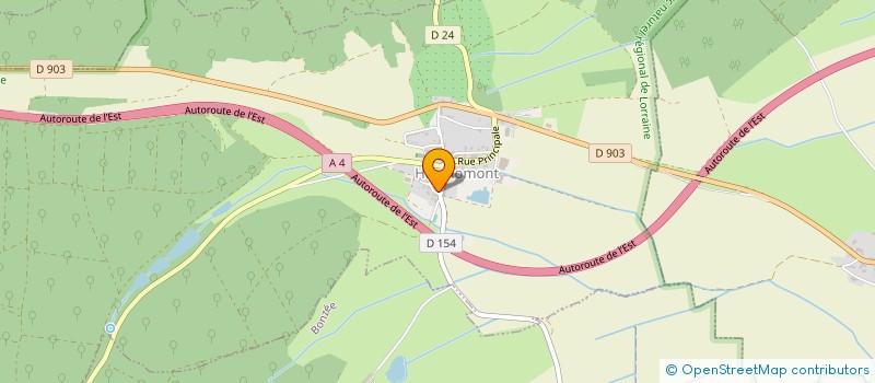 localisation de l'entreprise 452 847 155 à HAUDIOMONT