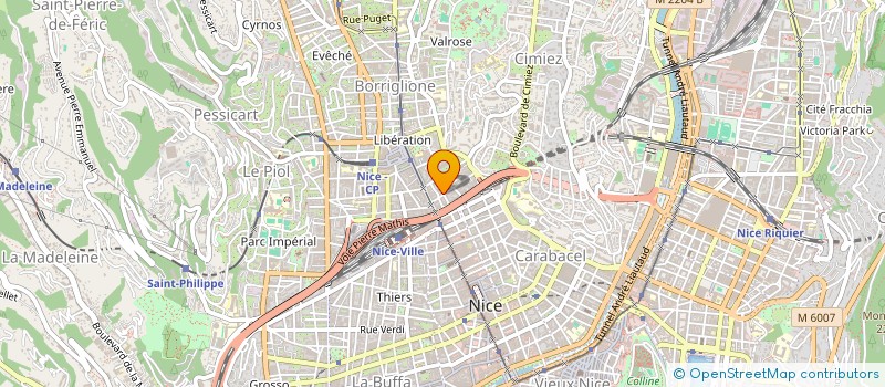 localisation de l'entreprise 452 881 071 à NICE