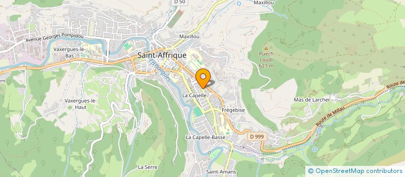 localisation de l'entreprise 452 956 550   MILLAU