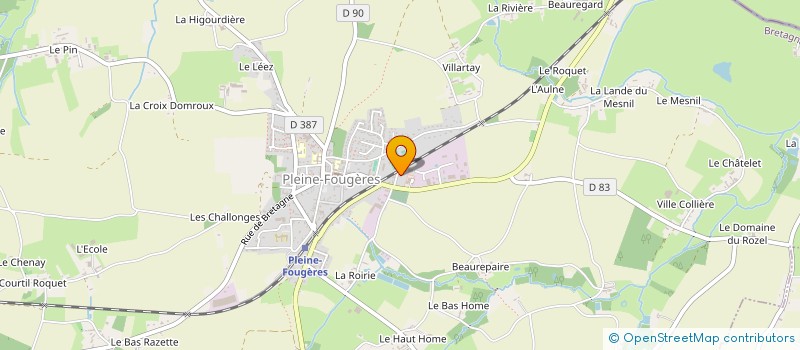 localisation de l'entreprise 452 985 922   SAINT-JUVAT