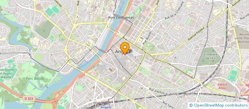 localisation de l'entreprise 453 015 869  à ANGERS